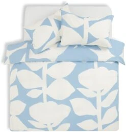 Habitat 180TC Abstract Floral Blue Bedding Set - Single 9 Habitat 180TC Abstract Floral Blue Bedding Set - Single -Habitat Store 5792760 R Z002A