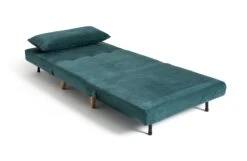 Habitat Roma Single Velvet Chairbed - Teal -Habitat Store 5828108 R Z002A