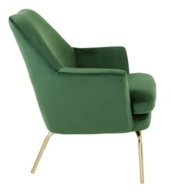 Habitat Celine Velvet Accent Chair - Green -Habitat Store 5828476 R Z005A
