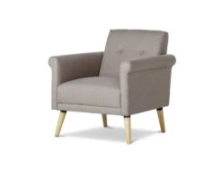Habitat Evie Fabric Armchair In A Box - Natural 8 Habitat Evie Fabric Armchair In A Box - Natural -Habitat Store 6126311 R Z002A