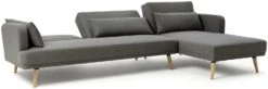 Habitat Andy Right Corner Fabric Clic Clac Sofa Bed - Grey -Habitat Store 6132941 R Z003A