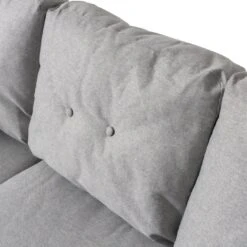 Habitat Joshua Fabric Corner Chaise Sofa - Light Grey -Habitat Store 6205737 R Z008A