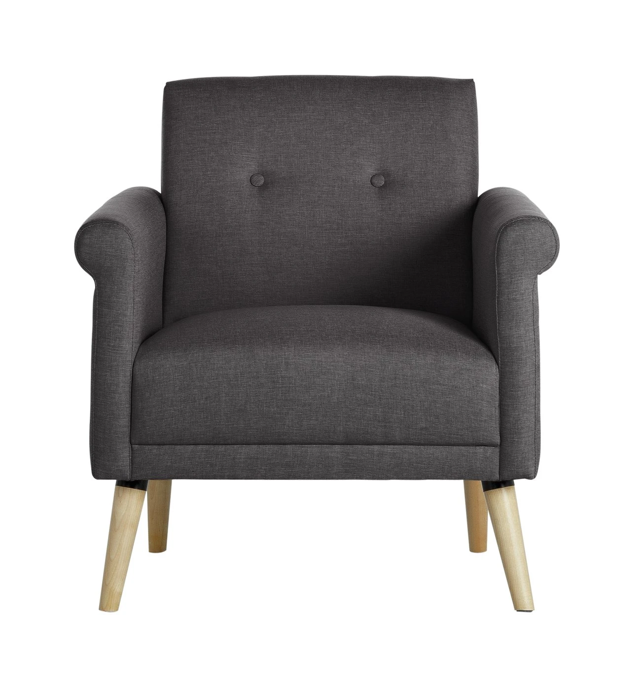 Habitat Evie Armchair In A Box - Charcoal 1 Habitat Evie Armchair In A Box - Charcoal