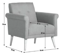 Habitat Evie Armchair In A Box - Charcoal 7 Habitat Evie Armchair In A Box - Charcoal -Habitat Store 6214560 R Z020A