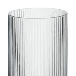 Habitat Ribbed Set Of 4 Hi Ball Glasses 8 Habitat Ribbed Set Of 4 Hi Ball Glasses -Habitat Store 6222442 R Z003A