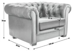 Habitat Chesterfield Leather Armchair - Walnut 15 Habitat Chesterfield Leather Armchair - Walnut -Habitat Store 6228367 R Z020A