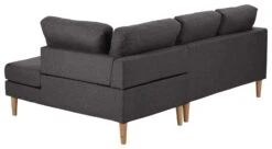 Habitat Joshua Fabric Corner Chaise Sofa - Charcoal 13 Habitat Joshua Fabric Corner Chaise Sofa - Charcoal -Habitat Store 6259082 R Z004A