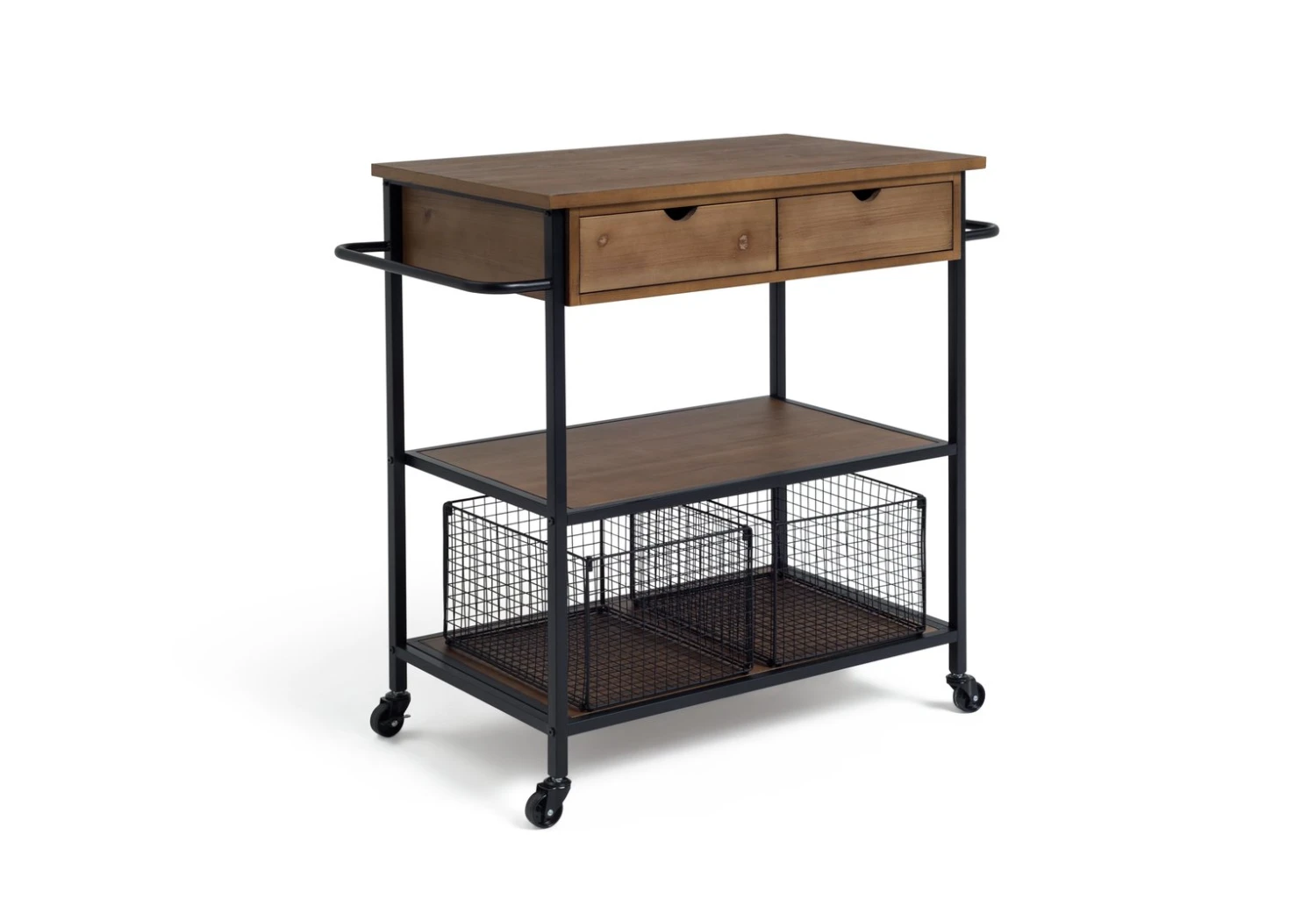 Habitat Metal And Wood Kitchen Trolley 1 Habitat Metal And Wood Kitchen Trolley