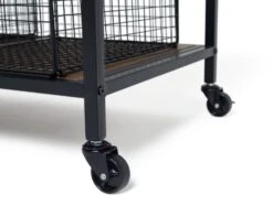 Habitat Metal And Wood Kitchen Trolley 10 Habitat Metal And Wood Kitchen Trolley -Habitat Store 7002324 R Z004A