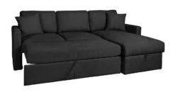 Habitat Reagan Right Corner Chaise Sofa Bed - Charcoal -Habitat Store 7005307 R Z007A