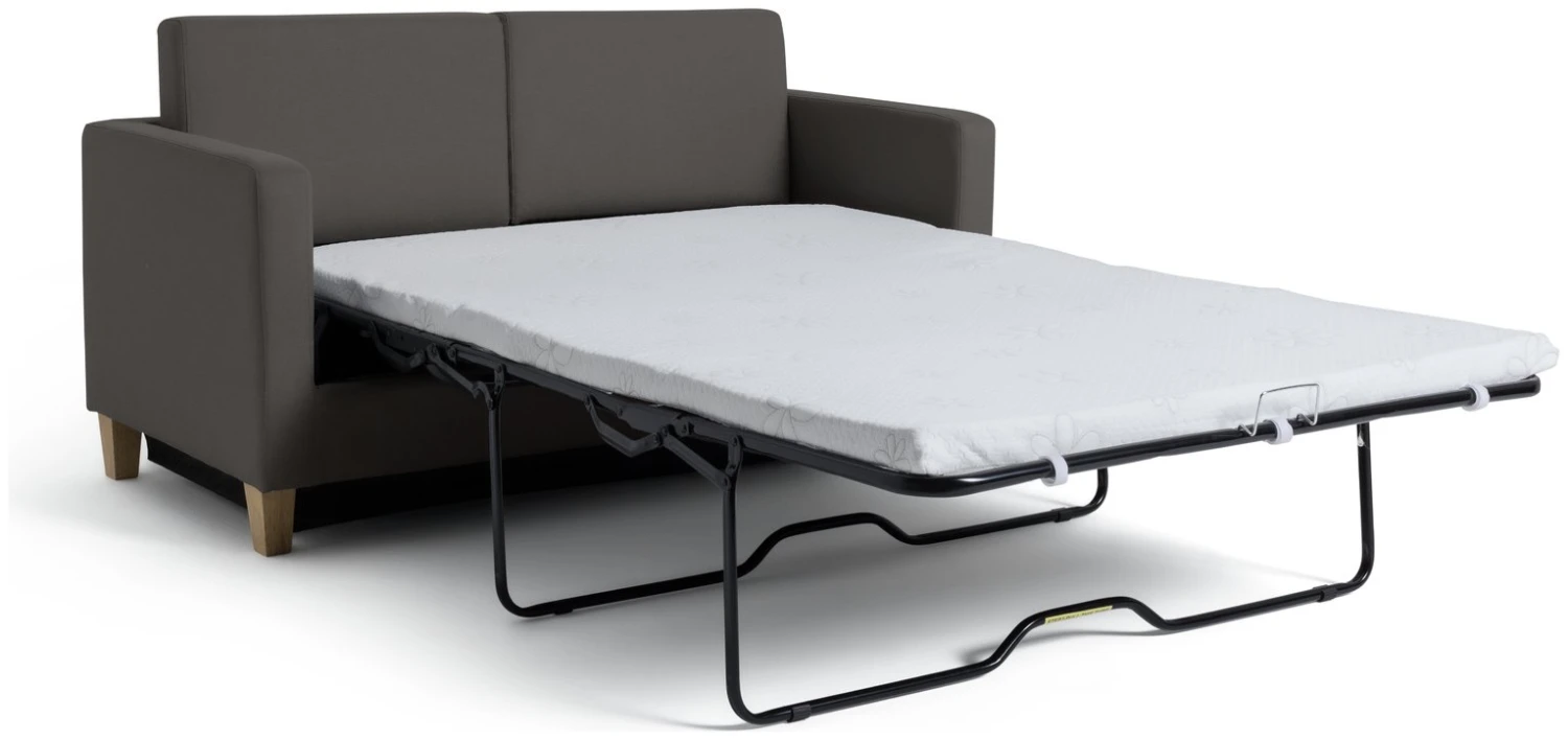 Habitat Rosie 2 Seater Fabric Sofa Bed - Grey 2 Habitat Rosie 2 Seater Fabric Sofa Bed - Grey - Image 2