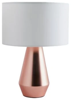 Habitat Maya Pair Of Touch Table Lamps - Copper & Cream 8 Habitat Maya Pair Of Touch Table Lamps - Copper & Cream -Habitat Store 7157097 R Z006A