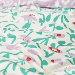 Habitat 180TC Floral Green & Pink Bedding Set - Single -Habitat Store 7161038 R Z006A