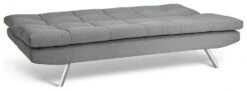 Habitat Nolan Fabric Clic Clac Sofa Bed - Light Grey -Habitat Store 7233227 R Z003A