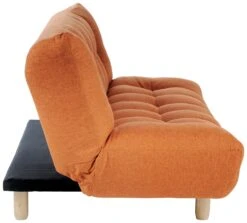Habitat Kota 3 Seater Fabric Clic Clac Sofa Bed - Orange -Habitat Store 7234192 R Z003A