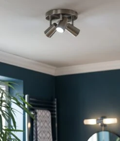 Habitat Spotlight 3 Light Plate - Brushed Chrome 9 Habitat Spotlight 3 Light Plate - Brushed Chrome -Habitat Store 7567395 R Z003C