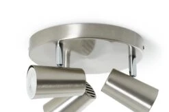 Habitat Spotlight 3 Light Plate - Brushed Chrome 8 Habitat Spotlight 3 Light Plate - Brushed Chrome -Habitat Store 7567395 R Z004A