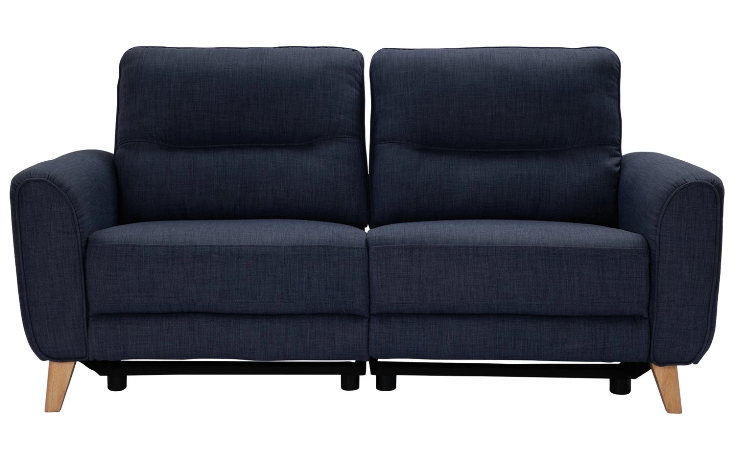 Habitat Tommy Fabric 3 Seater Power Recliner Sofa -Navy Blue 4 Habitat Tommy Fabric 3 Seater Power Recliner Sofa -Navy Blue - Image 4