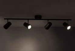 Habitat 4 Light Spotlight Bar - Matt Black 7 Habitat 4 Light Spotlight Bar - Matt Black -Habitat Store 7637490 R Z002C