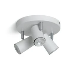 Habitat 3 Light Spotlight Plate - Matt White -Habitat Store 7653326 R Z002A