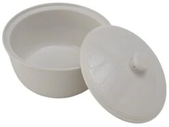 Habitat Stoneware 2.5 Litre Casserole Dish - White -Habitat Store 7666492 R Z003A