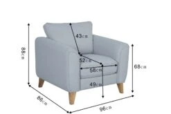 Habitat Cooper Fabric Armchair - Teal 23 Habitat Cooper Fabric Armchair - Teal -Habitat Store 7830974 R Z020A