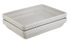 Habitat Ceramic Rectangular Stacking Roaster - Large 9 Habitat Ceramic Rectangular Stacking Roaster - Large -Habitat Store 7881954 R Z003A
