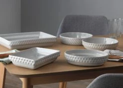 Habitat Ceramic Rectangular Stacking Roaster - Large 11 Habitat Ceramic Rectangular Stacking Roaster - Large -Habitat Store 7881954 R Z004C