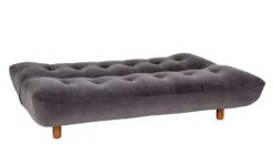 Habitat Kota 3 Seater Velvet Clic Clac Sofa Bed - Grey 12 Habitat Kota 3 Seater Velvet Clic Clac Sofa Bed - Grey -Habitat Store 7917282 R Z005A