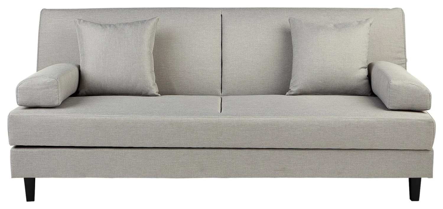 Habitat Chase Fabric Clic Clac Sofa Bed - Light Grey 1 Habitat Chase Fabric Clic Clac Sofa Bed - Light Grey