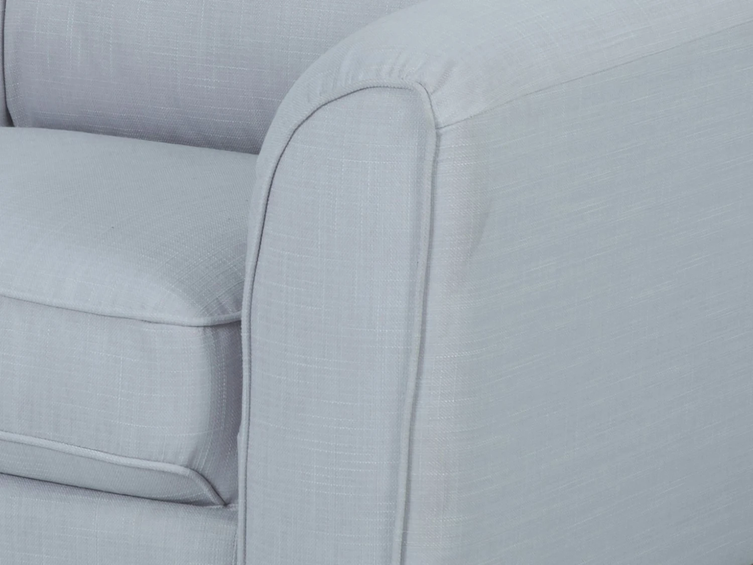 Habitat Cooper Fabric Armchair - Light Grey 7 Habitat Cooper Fabric Armchair - Light Grey - Image 7