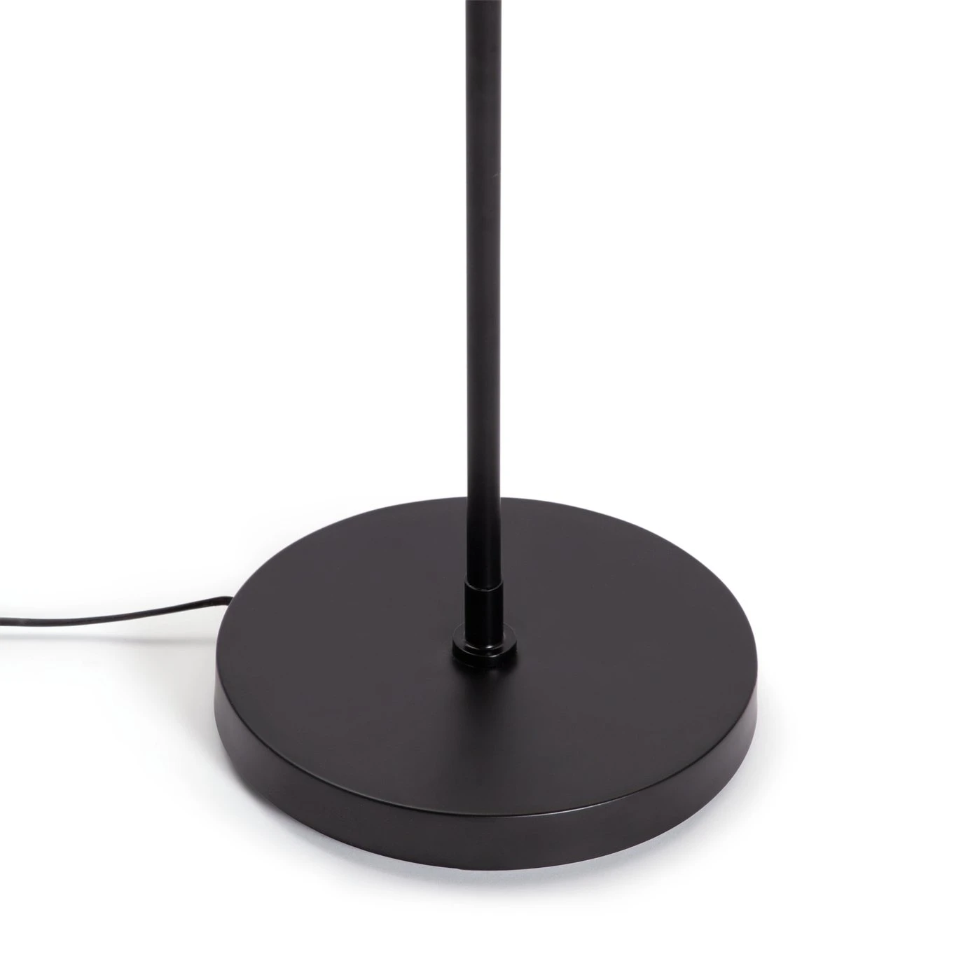 Habitat Rattan Arc Floor Lamp - Cream And Black 5 Habitat Rattan Arc Floor Lamp - Cream And Black - Image 5