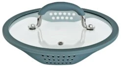 Habitat 5 Piece Stainless Steel With Silicone Rim Pan Set 9 Habitat 5 Piece Stainless Steel With Silicone Rim Pan Set -Habitat Store 8042785 R Z004A