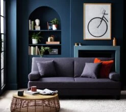 Habitat Chase Fabric Clic Clac Sofa Bed - Charcoal 15 Habitat Chase Fabric Clic Clac Sofa Bed - Charcoal -Habitat Store 8064268 R Z002C