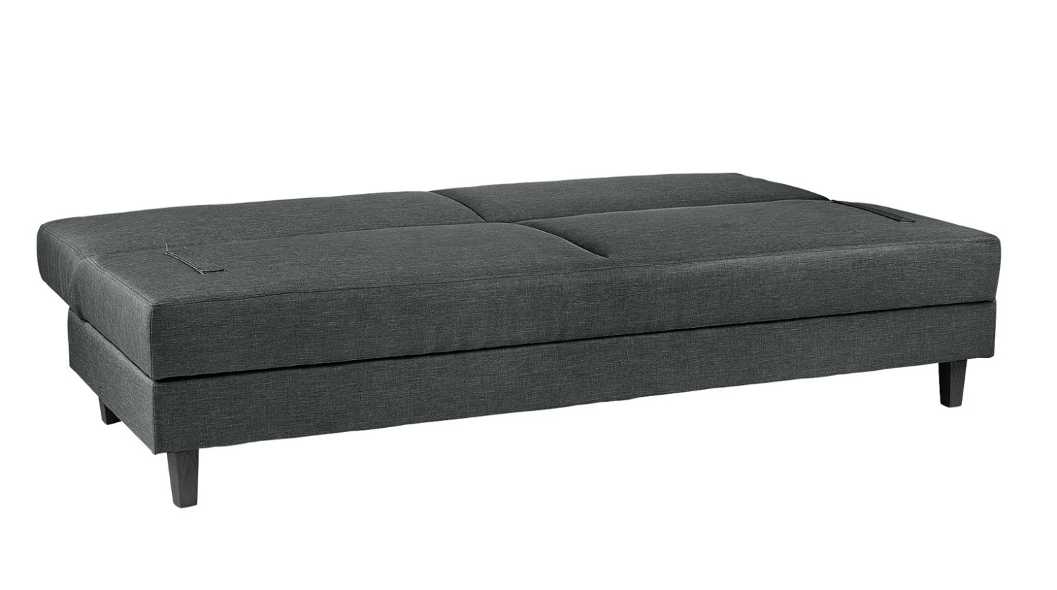 Habitat Chase Fabric Clic Clac Sofa Bed - Charcoal 4 Habitat Chase Fabric Clic Clac Sofa Bed - Charcoal - Image 4