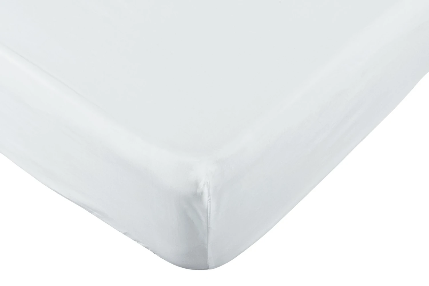 Habitat Pure Cotton 200TC White Fitted Sheet - Single 1 Habitat Pure Cotton 200TC White Fitted Sheet - Single
