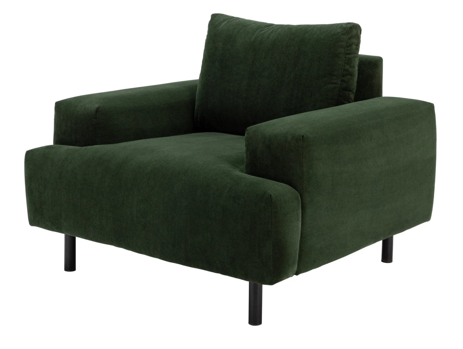 Habitat Julien Fabric Armchair - Green 4 Habitat Julien Fabric Armchair - Green - Image 4