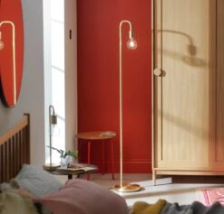 Habitat Rayner Floor Lamp - Brass 16 Habitat Rayner Floor Lamp - Brass -Habitat Store 8172648 R Z002C