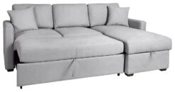 Habitat Reagan Right Corner Sofa Bed - Grey 11 Habitat Reagan Right Corner Sofa Bed - Grey -Habitat Store 8178721 R Z003A