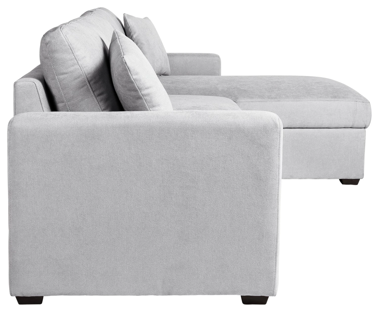 Habitat Reagan Right Corner Sofa Bed - Grey 4 Habitat Reagan Right Corner Sofa Bed - Grey - Image 4