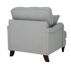 Habitat Matilda Fabric Armchair - Grey -Habitat Store 8272555 R Z003A