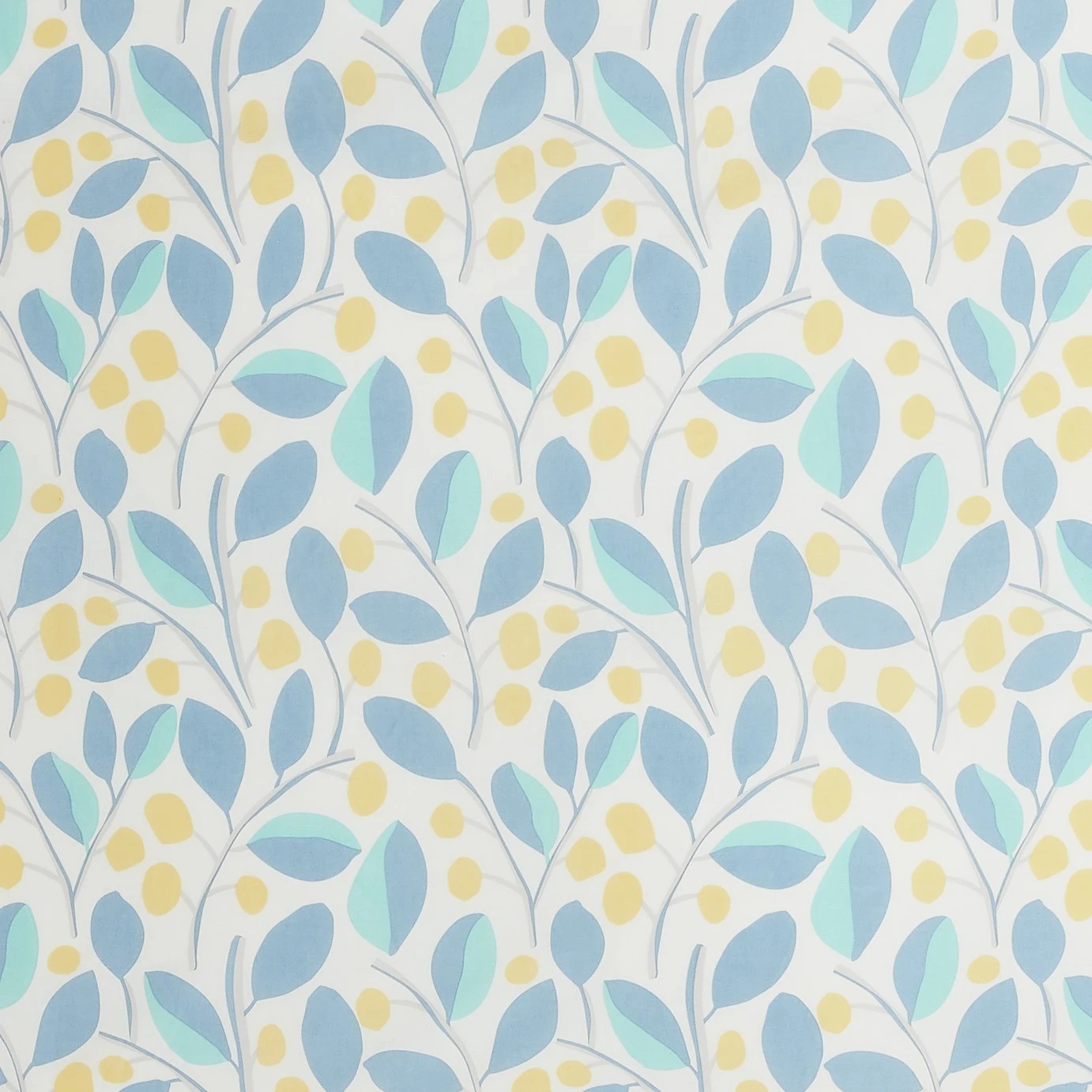 Habitat Scandi Floral Sky Blue & Yellow Bedding Set - Single 2 Habitat Scandi Floral Sky Blue & Yellow Bedding Set - Single - Image 2