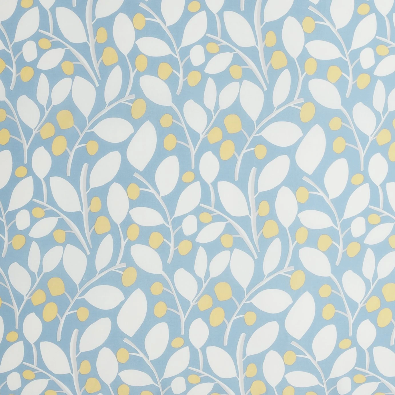 Habitat Scandi Floral Sky Blue & Yellow Bedding Set - Single 8 Habitat Scandi Floral Sky Blue & Yellow Bedding Set - Single - Image 8