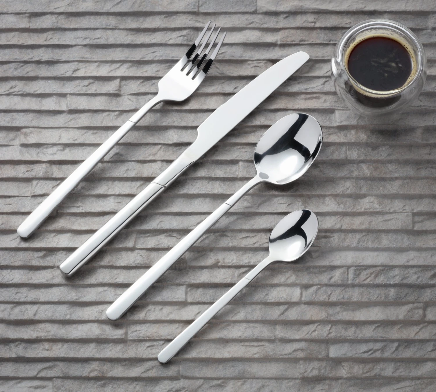 Habitat 16 Piece Infinity Cutlery Set 2 Habitat 16 Piece Infinity Cutlery Set - Image 2