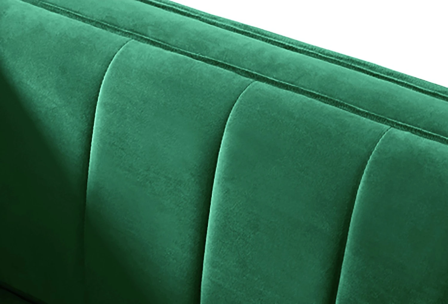 Habitat Vanessa Velvet Armchair - Green 5 Habitat Vanessa Velvet Armchair - Green - Image 5