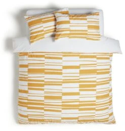 Habitat Stripe Mustard & White Bedding Set - Single 8 Habitat Stripe Mustard & White Bedding Set - Single -Habitat Store 8442323 R Z002A