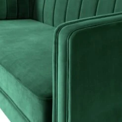 Habitat Vanessa Velvet 3 Seater Sofa - Green -Habitat Store 8463852 R Z006A