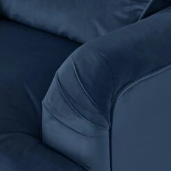 Habitat Matilda Velvet 3 Seater Sofa - Blue 14 Habitat Matilda Velvet 3 Seater Sofa - Blue -Habitat Store 8484233 R Z006A