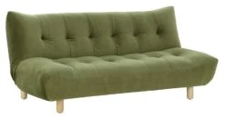 Habitat Kota 3 Seater Velvet Clic Clac Sofa Bed - Green -Habitat Store 8489496 R Z002A
