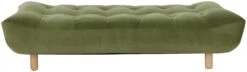 Habitat Kota 3 Seater Velvet Clic Clac Sofa Bed - Green -Habitat Store 8489496 R Z004A